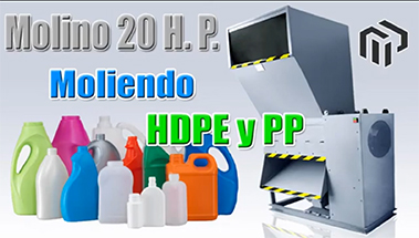 hdpe pp reciclaje