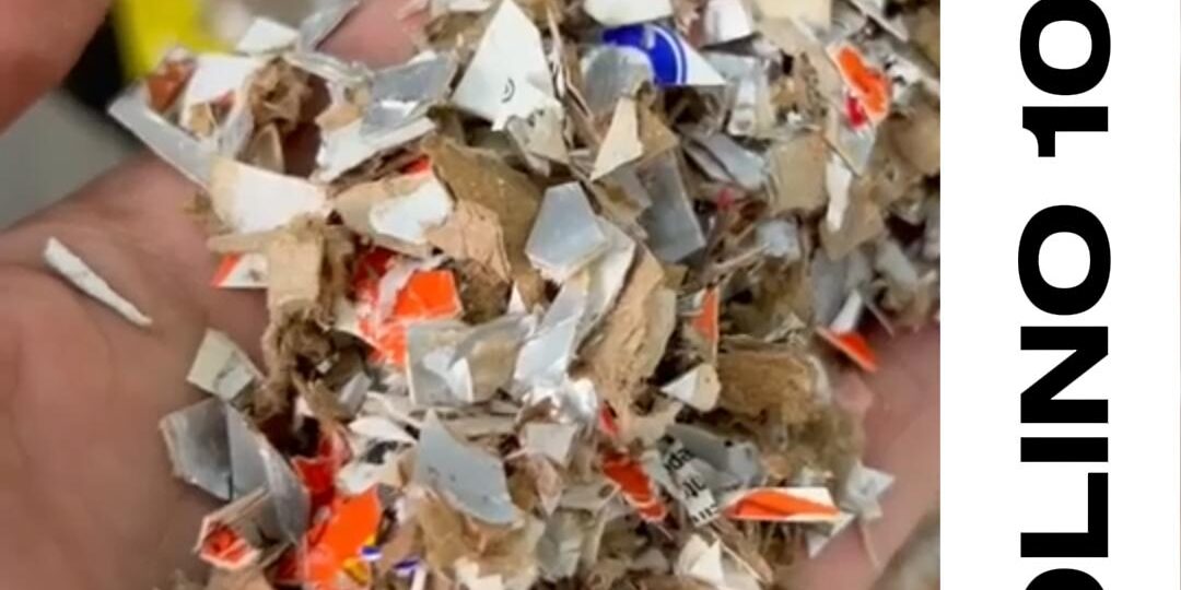 10HP Tetra Pak CARTON-Cover Reciclaje de tetrapak